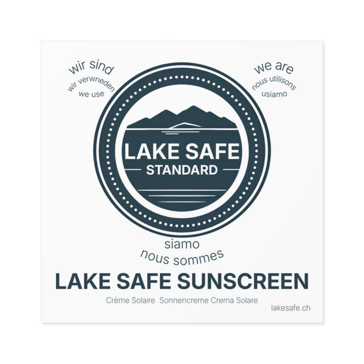 Lake Safe Launches Swiss-Led Standard for Responsible Sunscreen Use in Lakes and Shared Freshwater