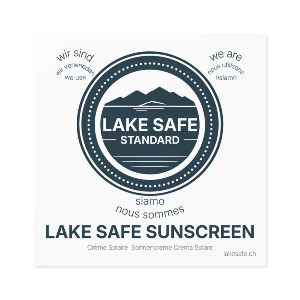 Lake Protection Sticker Press – Lake Safe